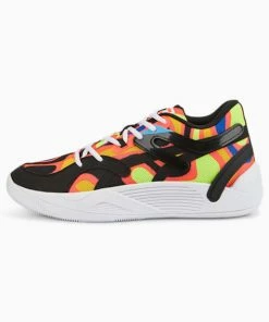 Puma TRC Blaze Court Lava Basketball Shoes